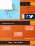 Disaster Response Classification Using NLP: Under Supervision of - Mrs. Sonali Mathur