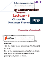 Chapter Six: Dampness Prevention