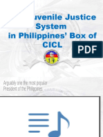 Juvenile Justice System in The Philippines's Box of Children in Conflict With The Law