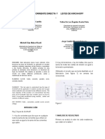 Circuitos Corriente Directa y Leyes de Kirchhoff PDF Free