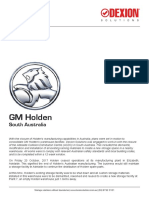 Case Study GM Holden