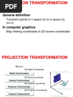 0-P3-Projection Transformation