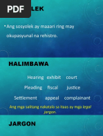 Idyolek, Sosyolek, Dayalek | PDF