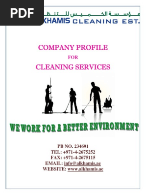 best cleaning service company-profile