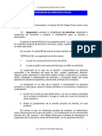 Suspensión de derechos civiles en México