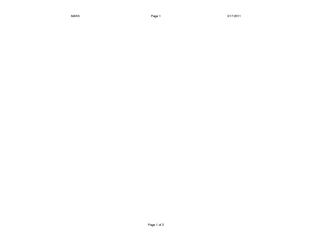 Document Overview - March 2011 | PDF