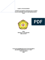 SLE Infeksi] Studi Dokumentasi Risiko Infeksi pada Pasien dengan SLE