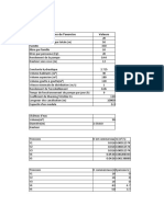 Feuille Excel