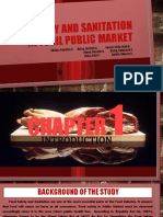 Food Safety and Sanitation in Toril Public Market