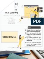 IAS8 Accounting Policies Estimates Errors