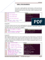 Lab Manual Answers Part 2 - Shell Programming