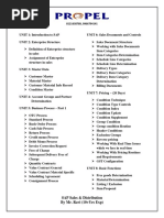 SAP Sales & Distribution by Mr. Ravi (10+yrs Exp)