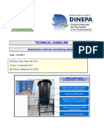 DINEPA 1.2.2 DIT1 Disinfection Methods and Dosing Stations