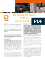 No Future For Yemen Without Woman and Girls - Revista CARE - Oct 2016
