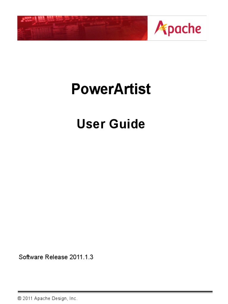 PowerArtistUserGuide Academic | PDF | Command Line Interface | Vhdl