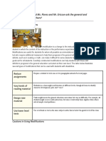 Page 12: Modifications: What Questions Should Ms. Flores and Mr. Ericson Ask The General and Special Education Teachers?