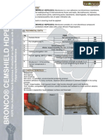 TDS - Bronco Cemshield HDPE (GEO)