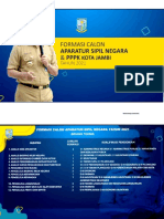 Pendaftaran CPNS Dan PPPK Kota Jambi Tahun 2021