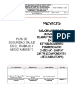 Plan Seguridad, Salud y Medio Ambiente mejora servicio readaptación social Chincha