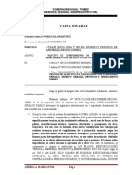 Carta Notarial Apercibimiento