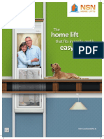 Easy To Fit. Home Lift: WWW - Nsnhomelifts.ie