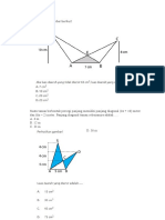 Latihan Soal Segitiga Dan Segiempat