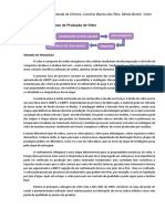 Fluxograma - Processo de Produção de Vidro