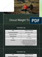 Circuit Weight Training