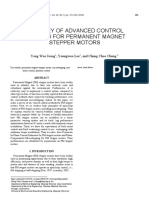 A Survey of Advanced Control Methods For Permanent Magnet Stepper Motors