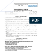 End Sem Derivatives 2021