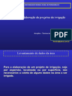 Aula 4.1 - Noções para Elaboração de Projetos de Irrigação