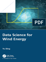 Yu Ding - Data Science For Wind Energy-Chapman and Hall - CRC (2020)