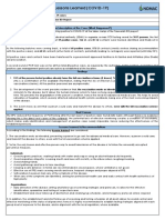 Lessons Learned COVID-19 Outbreak TAW - R1