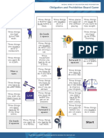 Obligation and Prohibition Board Game