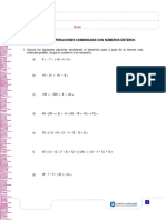 8º_matematica Guía nº1 Ejercicios combinados