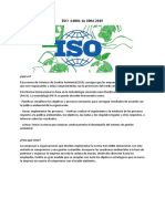 ISO:14001 de 2004-2015: ¿Qué Es?