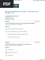 Mock Test Erp Prep