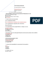 Instrumentation and Measurement:: Only To The Fundamental Frequency