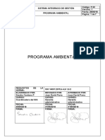 M.07 Programa de Manejo Ambiental