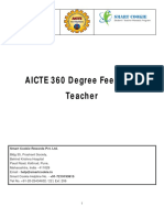 AICTE 360 Degree Teacher Feedback