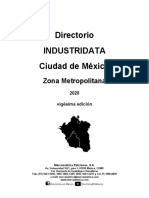 Industridata CDMX Zona Metropolitana