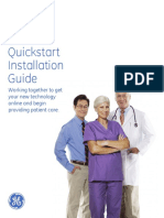 CT Quickstart Installation Guide: Working Together To Get Your New Technology Online and Begin Providing Patient Care