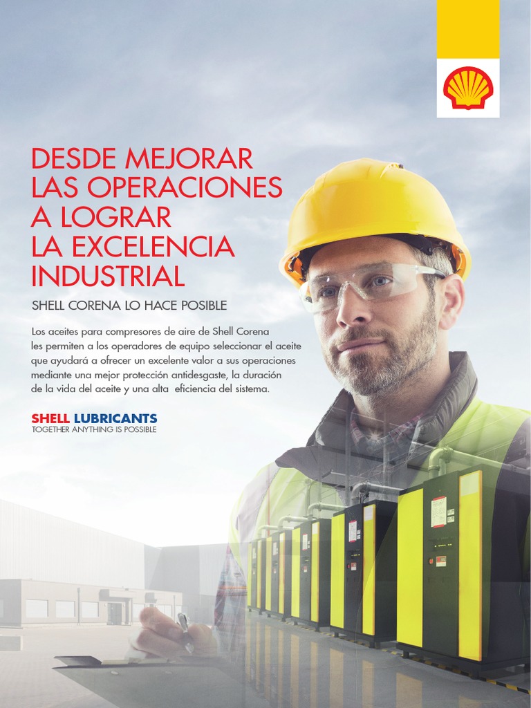 Aceites para Compresores Shell Corena | PDF | Petróleo | Pistón
