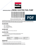 Gasoline & Diesel Electric Fuel Pump