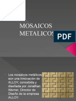 Mosaico Metalico