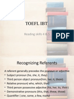 TOEFL Reading 4&5