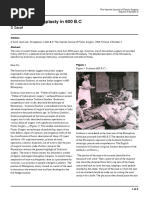 Sushruta: Rhinoplasty in 600 B.C.