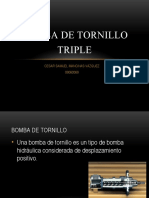 Bomba de Tornillo Simple