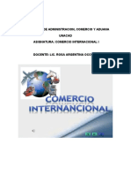 Comercio internacional UNACAD