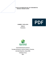 Ejercicios de Fundamentos Tecnicos Del Fútbol de Salón